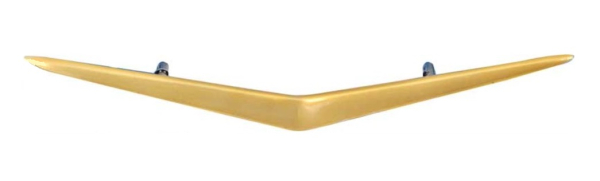 Rear Emblem for 1957 Chevrolet Nomad - V-Emblem gold