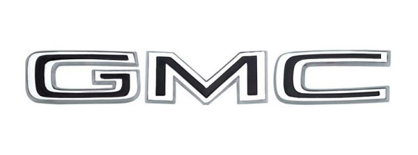 Hood Letter Emblem Set for 1968-72 GMC Pickup - GMC