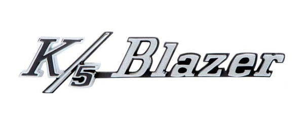 Kotflügel-Embleme für 1969-72 Chevrolet K/5 Blazer - K/5 Blazer
