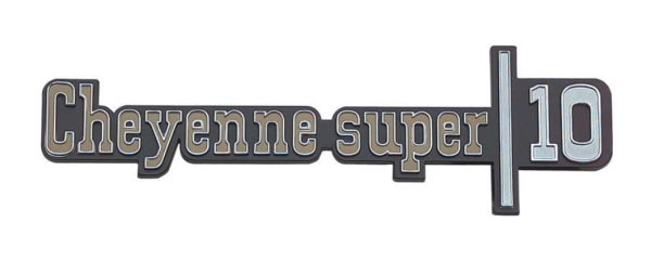 Fender Emblems for 1973-76 Chevrolet Cheyenne - Cheyenne super/10