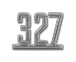 Fender Emblems for 1967 Chevrolet Camaro 327 - Pair